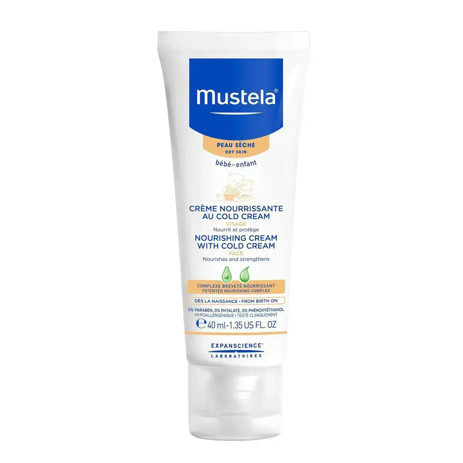 Mustela Nourishing Cream with Cold Cream 40ml  Moisturizer
