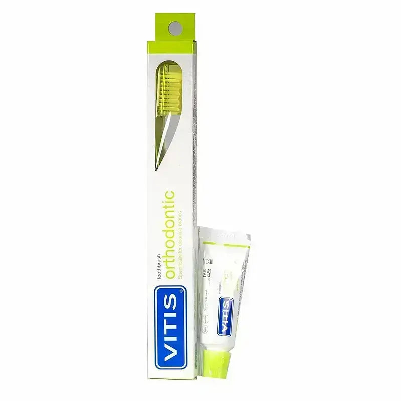 Vitis Orthodontic Toothbrush + Toothpaste 15 ml