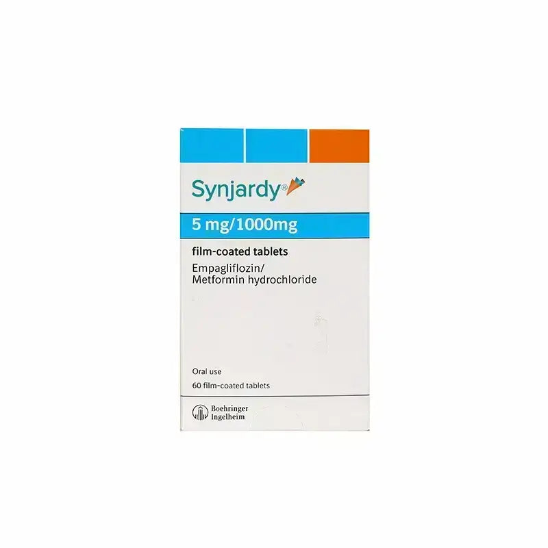 Synjardy 5/1000 mg F/C Tabs 60'S For Diabetes