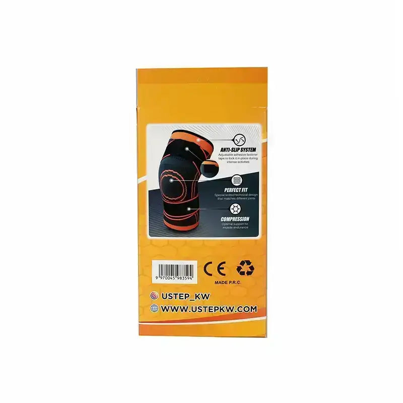 U-STEP Knee Support With Adjustable Strap XL