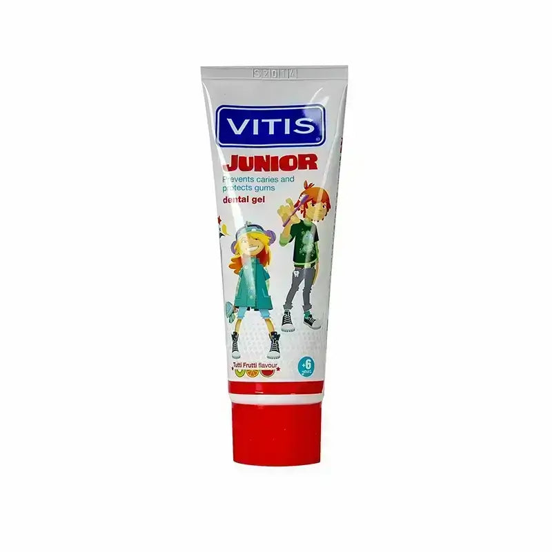 Vitis Junior Dental Gel Tutti Frutti Flavour 75 ml