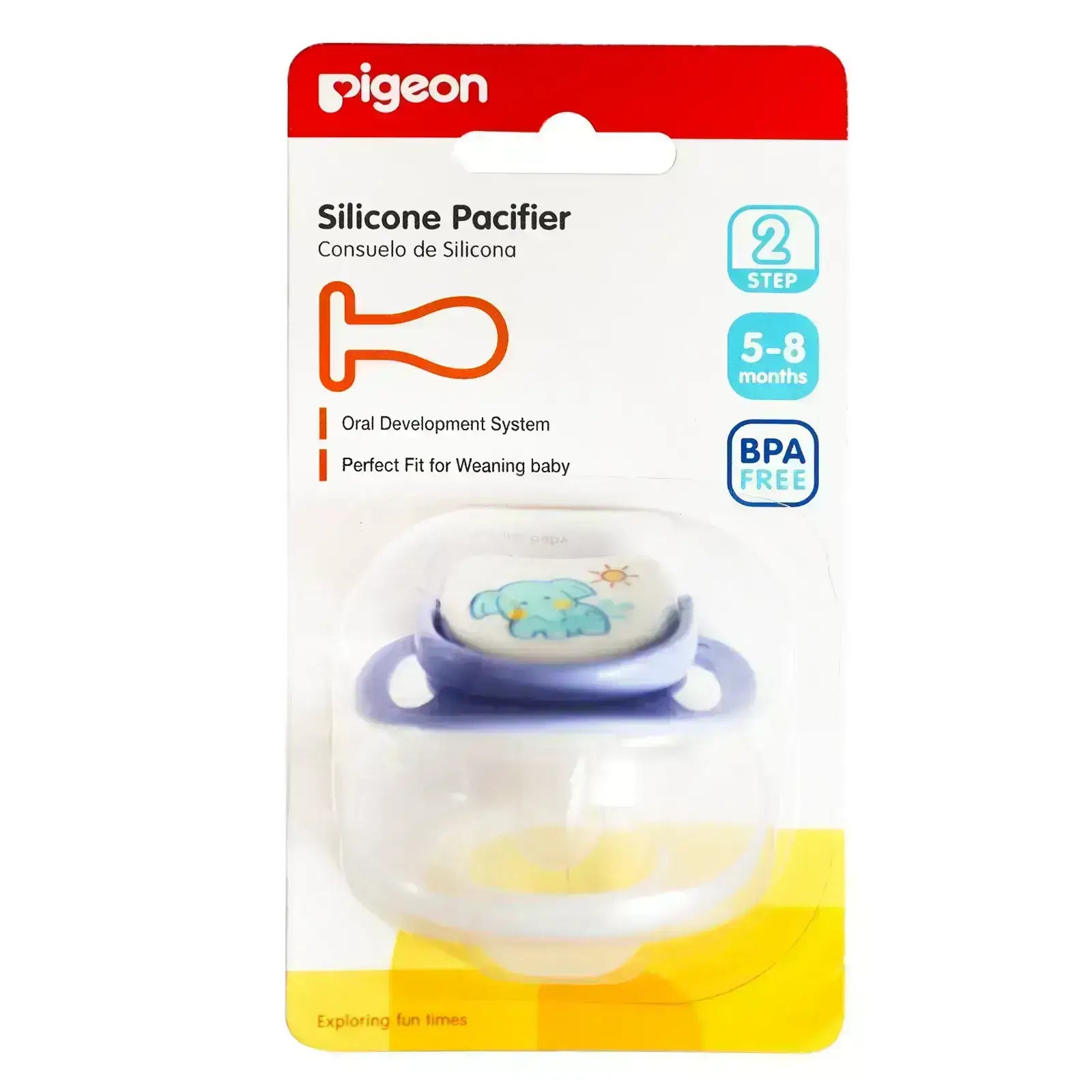 Pigeon Silicone Pacifier 5-8 Months