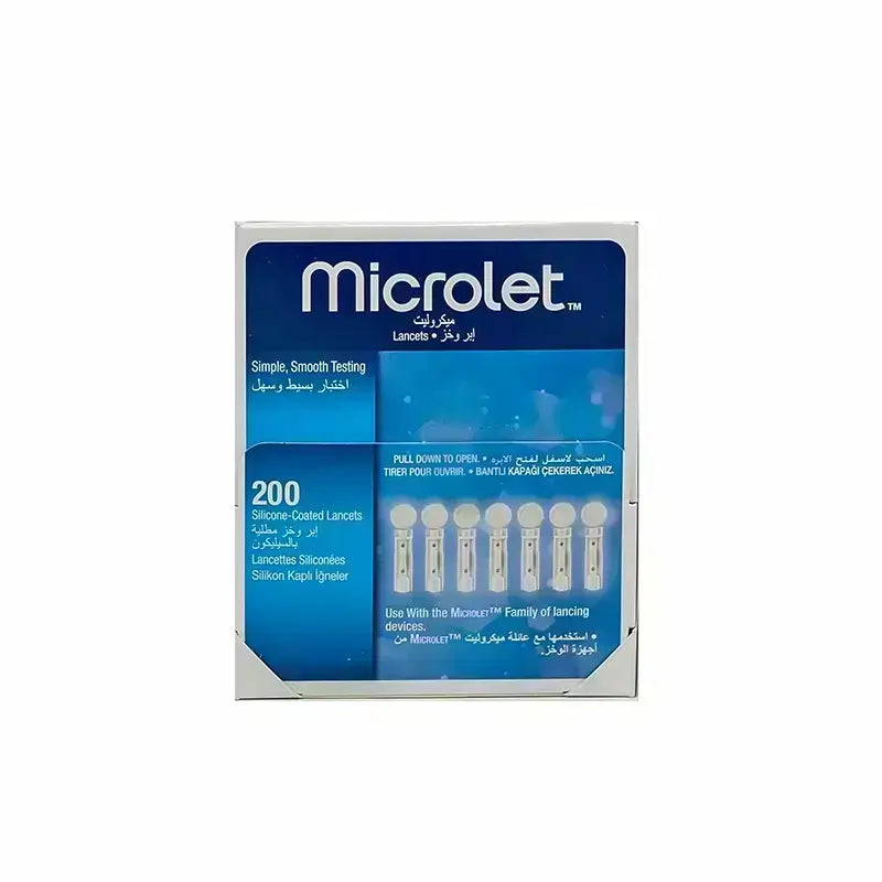 Ascensia Contour Microlet Lancets 200 Pcs