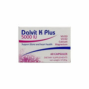 Dalvit K Plus 5000 IU 60 Caps