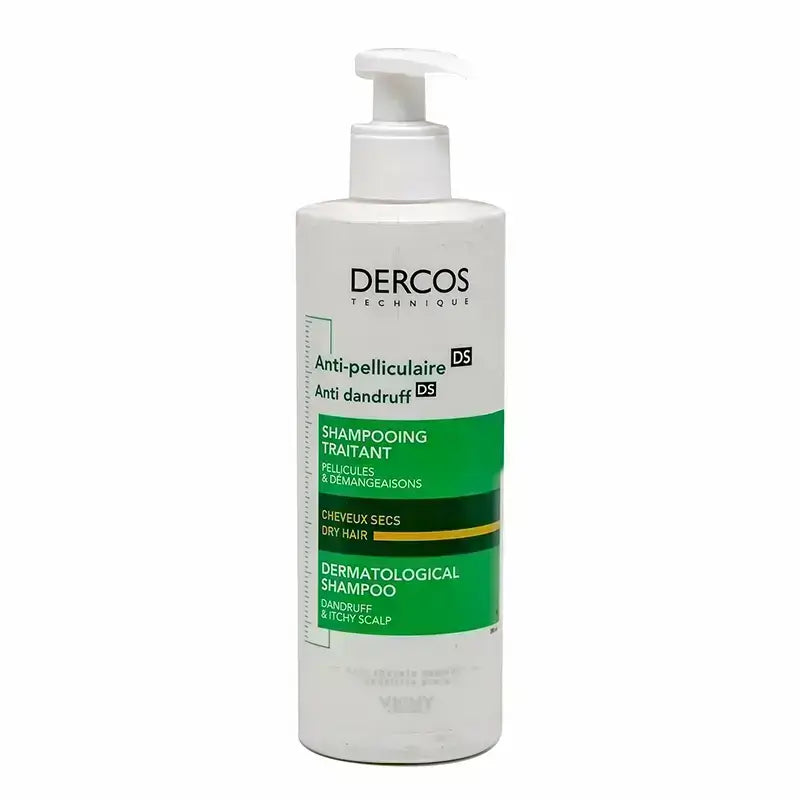 Vichy Dercos Anti Dandruff DS Shampoo For Dry Hair 390 ml