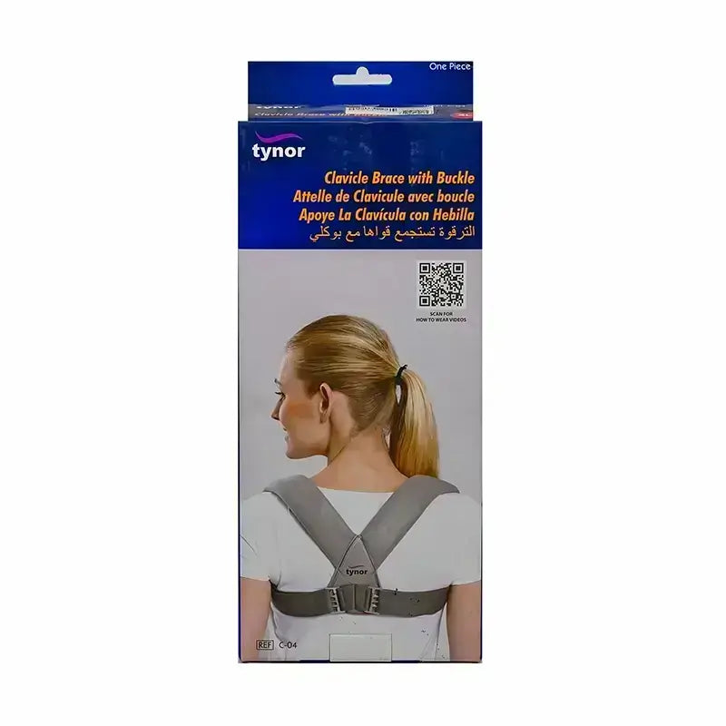 Tynor Clavicle Brace With Buckle XL 1 Pc C04