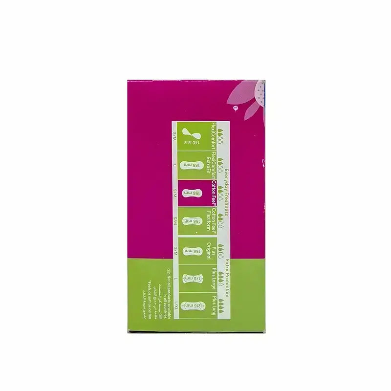 Carefree Cotton Feel Aloe Pantyliners 30 Pcs