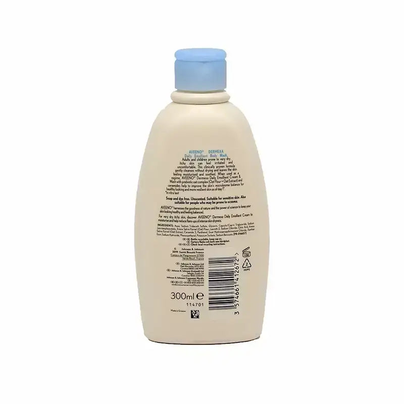 Aveeno Dermexa Emollient Body Wash 300 ml