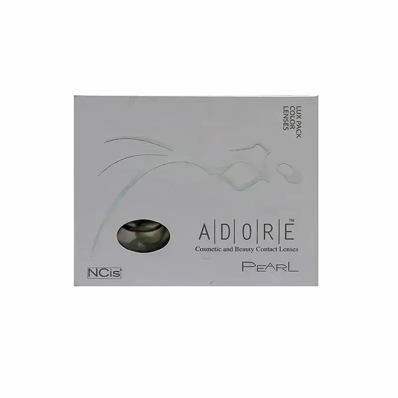 "Adore Pearl Green Contacts: Elegant & Natural Eye Enhancement"