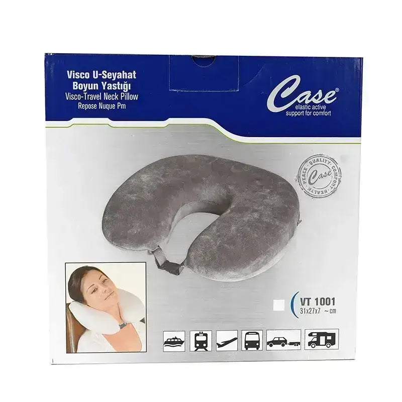 Case Visco Travel Neck Pillow Medium