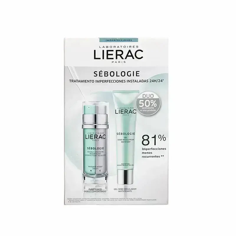 Lierac Sebologie Duo Offer 50% (Double Concentrate + Gel)