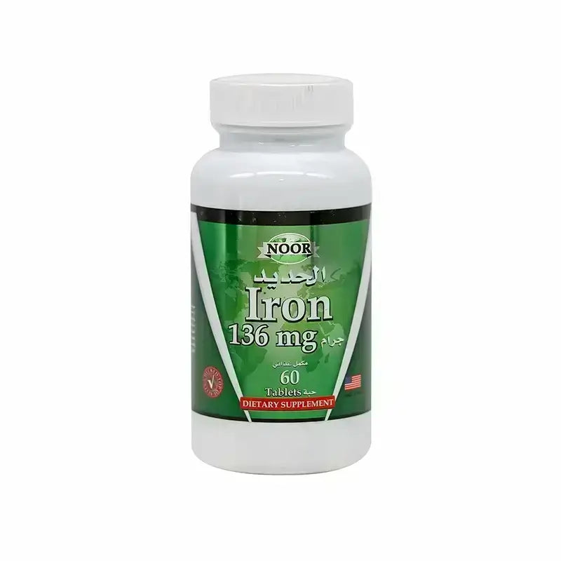 Noor Iron 136 mg 60 Tabs
