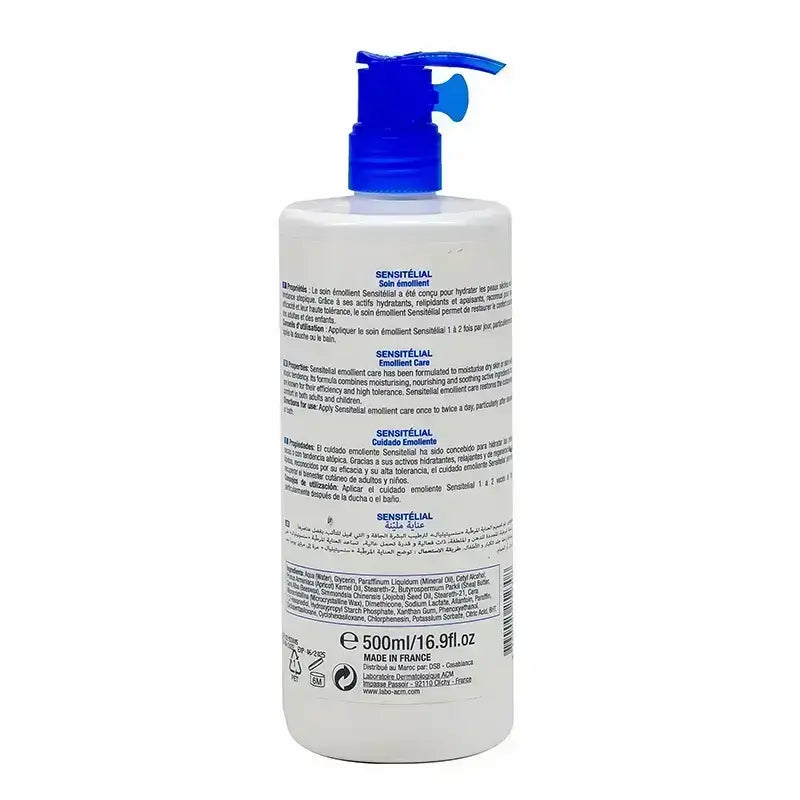 ACM Sensitelial Emollient Care for Dry & Atopic Skin 500 ml