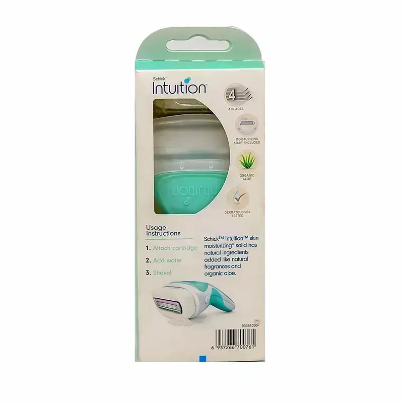 Schick Intuition Sensitive Care 1 Razor + 2 Cartridges
