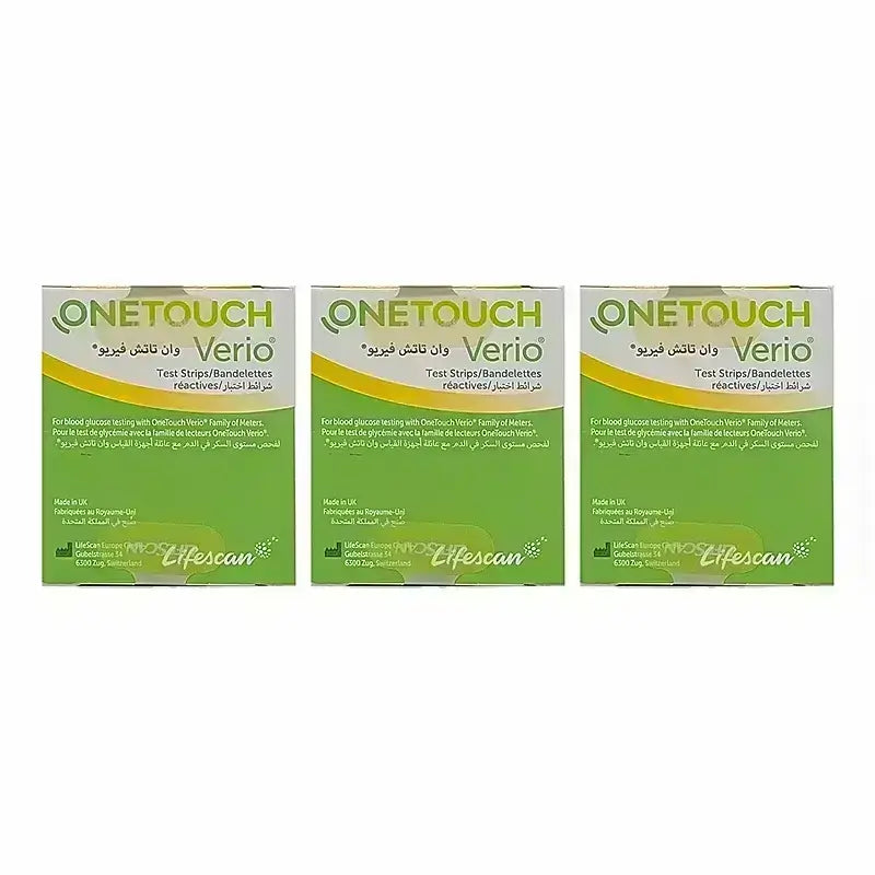 One Touch Verio Test Strips 50'S (Offer Pack of 3)