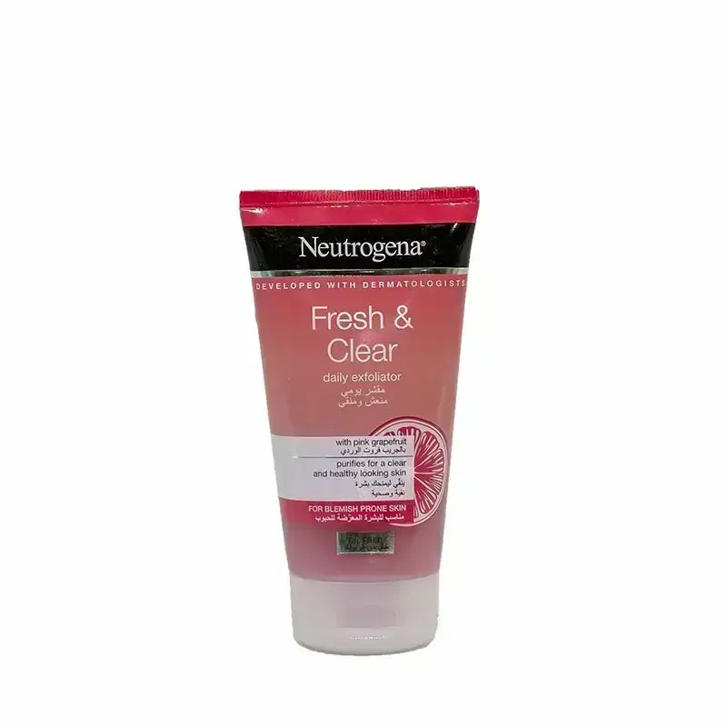 Neutrogena Fresh & Clear Daily Exfoliator with Pink Grapefruit 150 ml