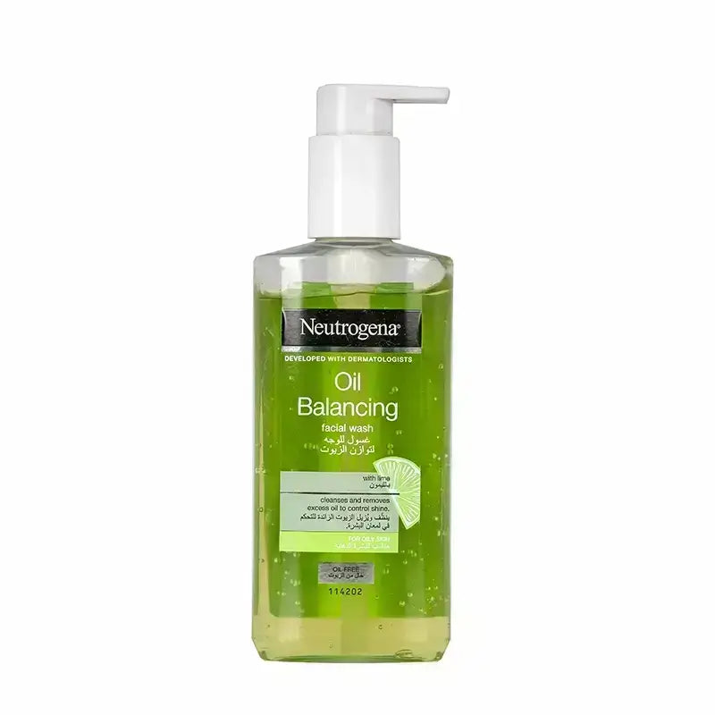 Neutrogena Oil Balancing Facial Wash With Lime For Oily Skin 200 ml