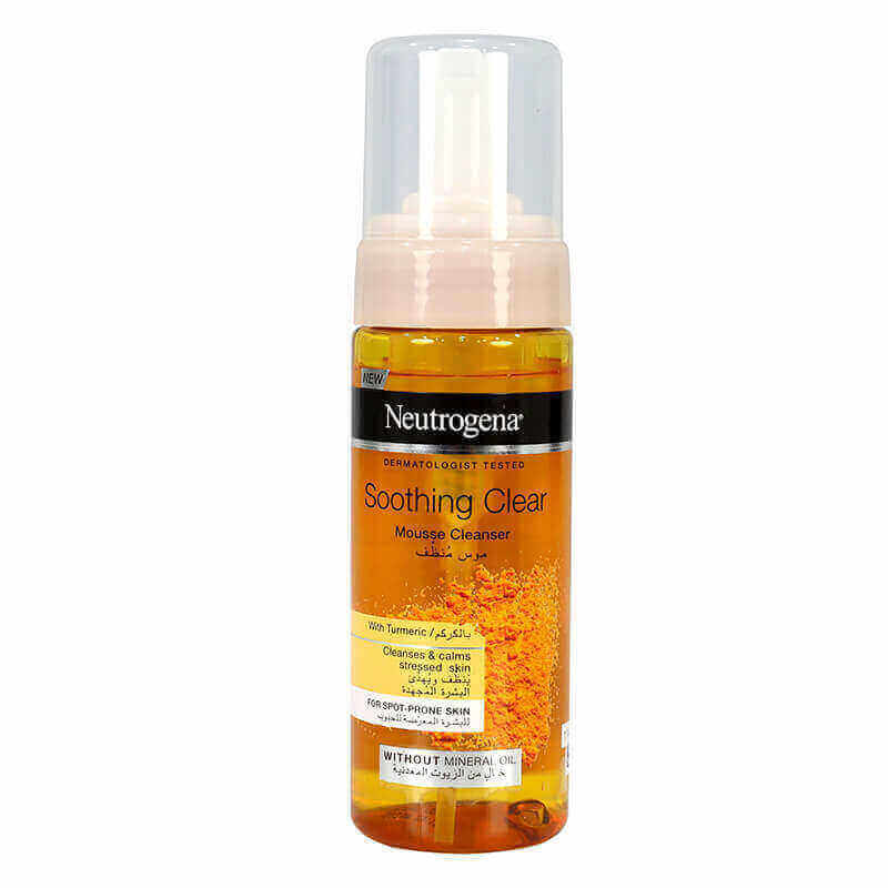 Neutrogena Soothing Clear Mousse Cleanser 150 ml