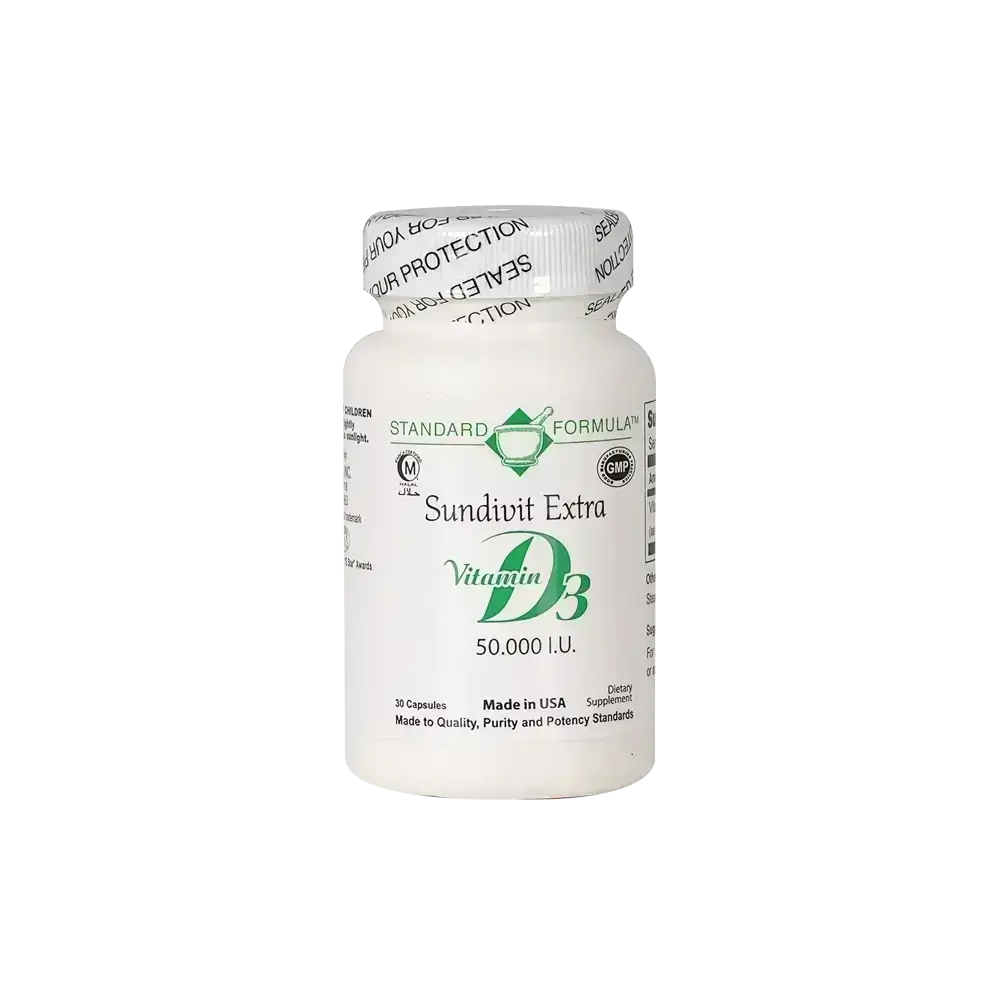 Sundivit Extra Vitamin D3 50,000 IU 30 Caps
