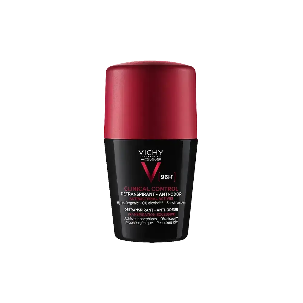 Vichy Homme Clinical Control 96H Anti-Odor Deo Roll on 50 ml