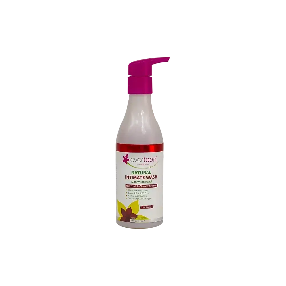 Everteen Natural Intimate Wash With Hazel 210 ml