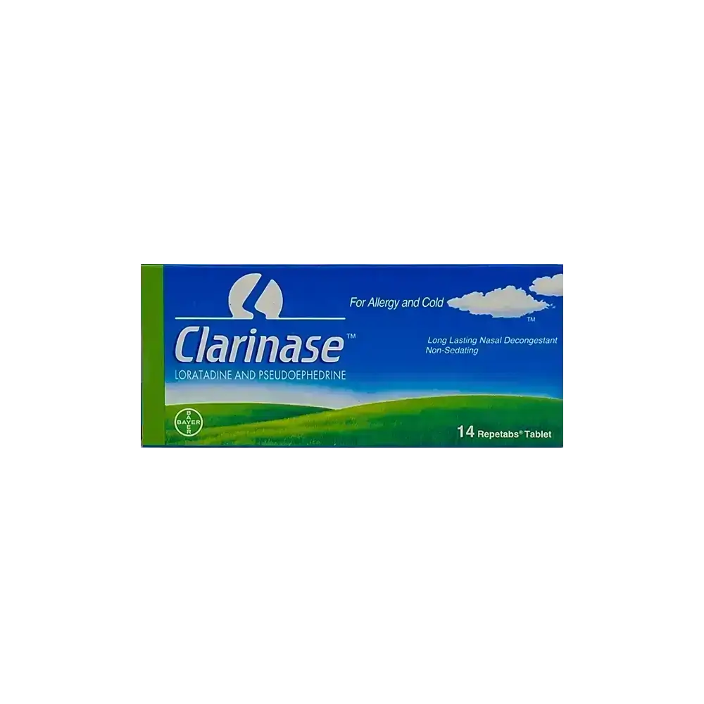 Clarinase Repetabs 14 Tabs