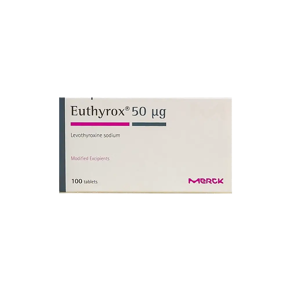Euthyrox 50 mcg 100 Tabs