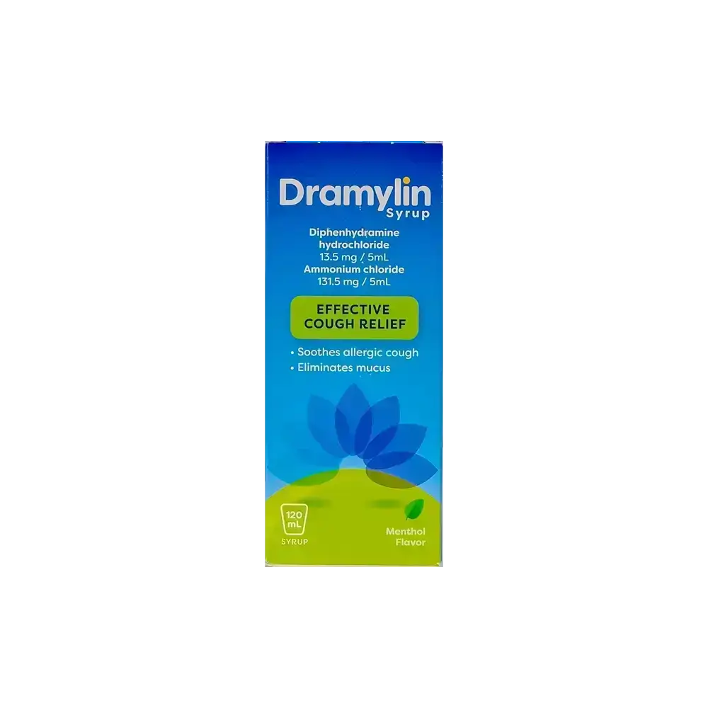 Dramylin Syrup Menthol Flavor 120 ml