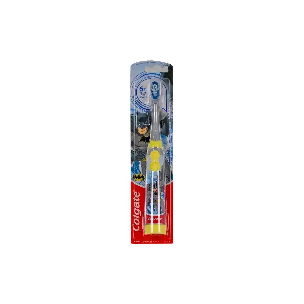 Colgate Junior +6 Years Batman Powered Toothbrush Extra Soft 1 Pc