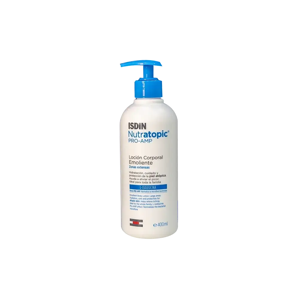 ISDIN Nutratopic Pro Amp Emollient Body Lotion 400 ml