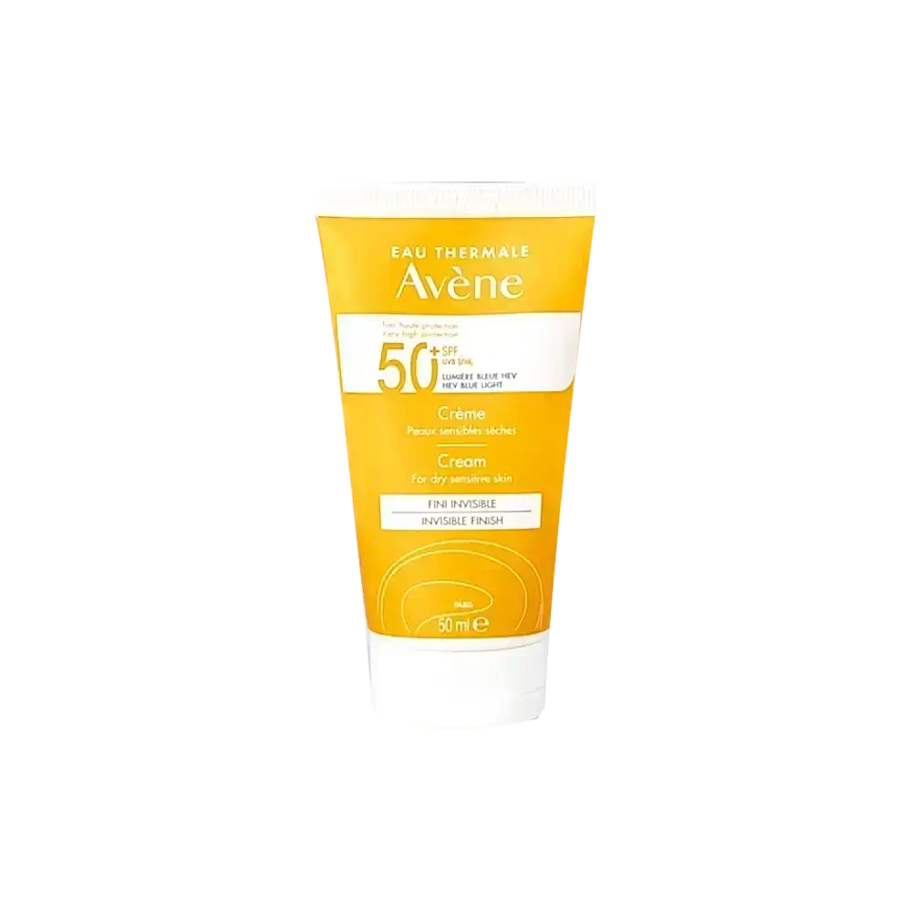 Avene HEV B/L SPF 50+ Invisible Finish Cream For Dry Sensitive Skin 50 ml