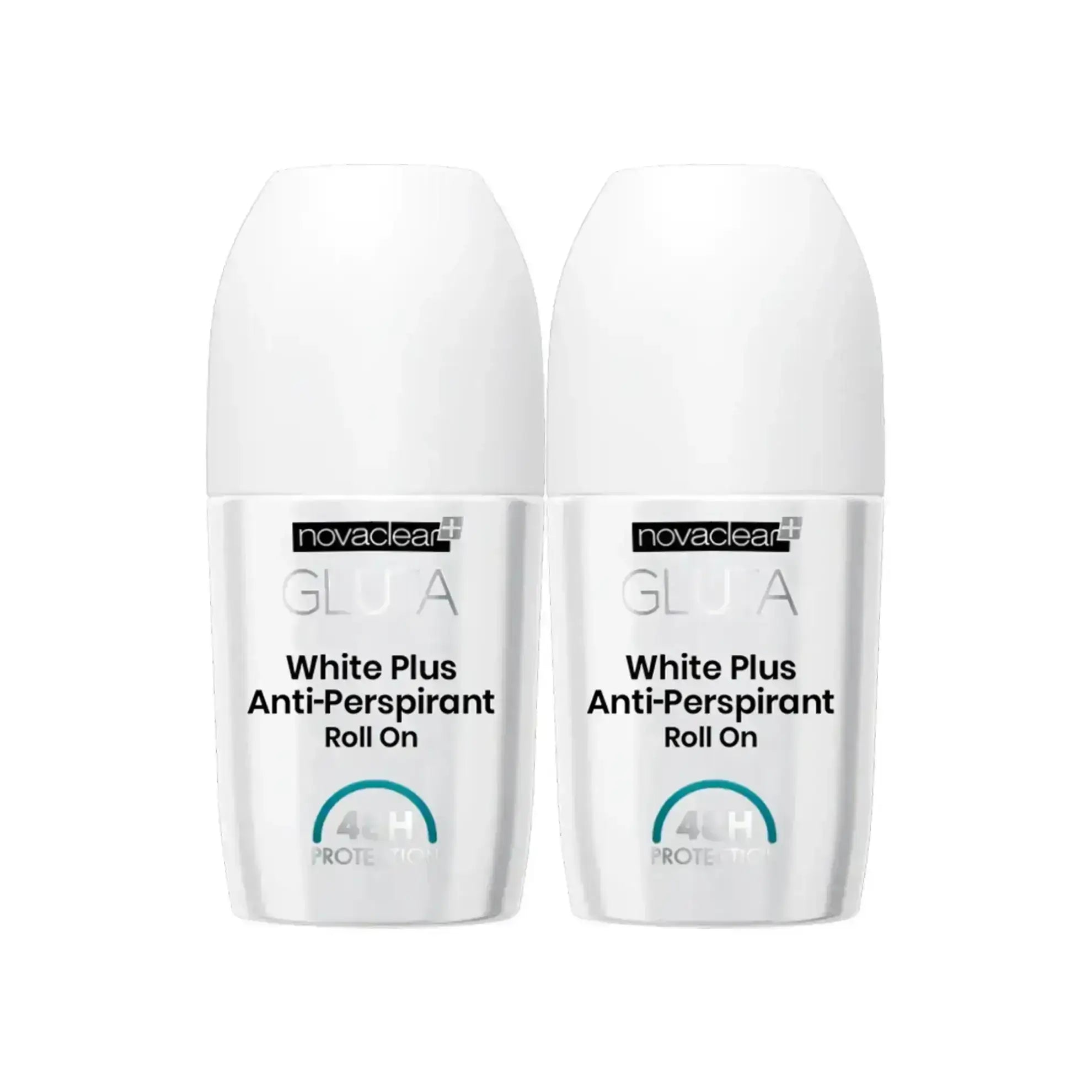 Novaclear Gluta White Plus Anti Perspirant Roll On 50 ml Offer 1+1