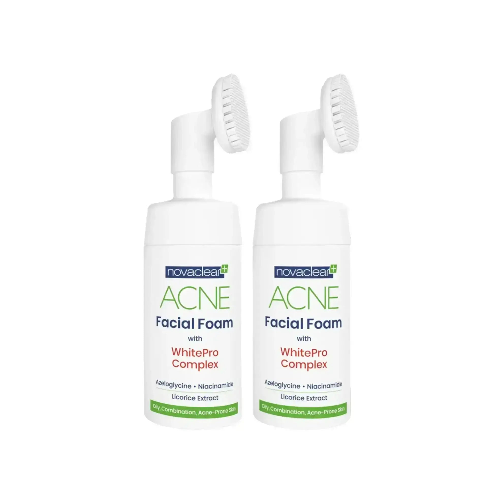Novaclear Acne Facial Foam With White Pro Complex 100 ml Offer 1+1