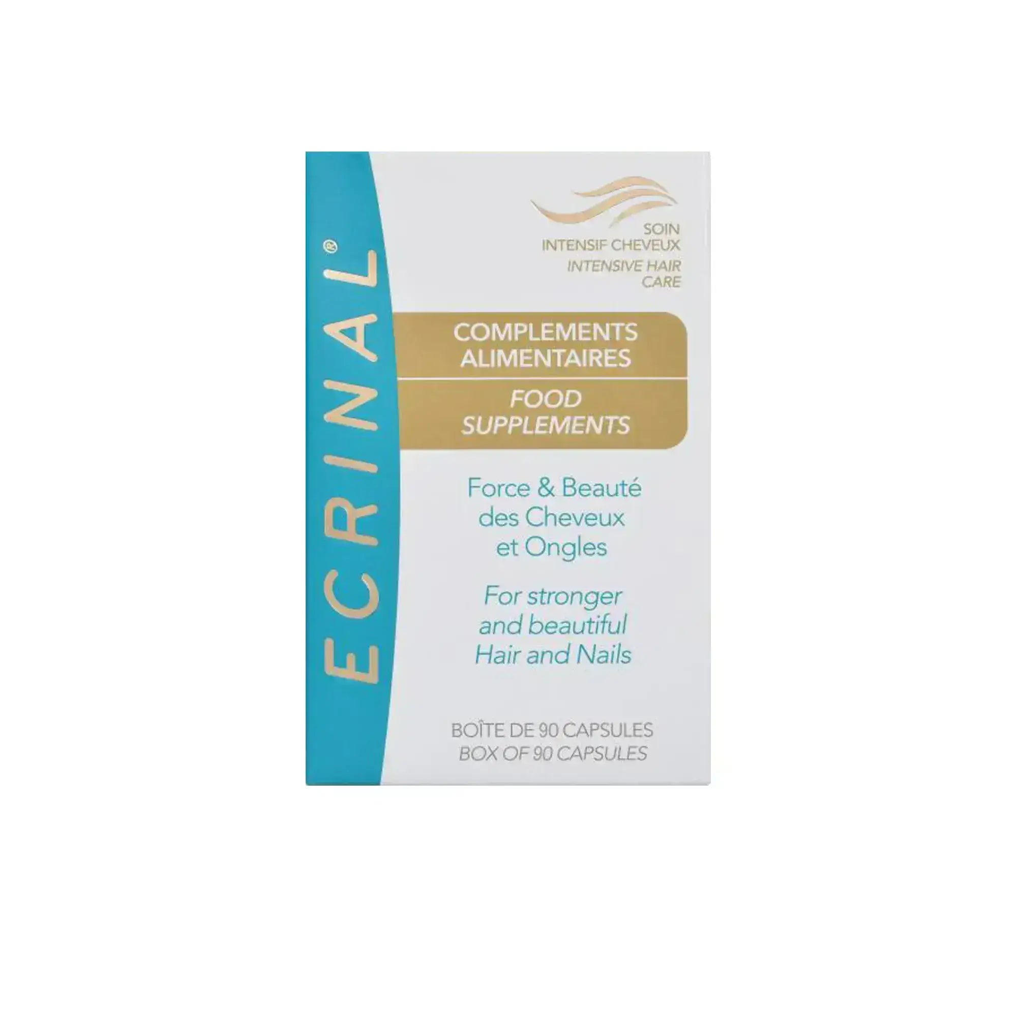 Ecrinal Hair Capsules 90'S - Support  hair growth