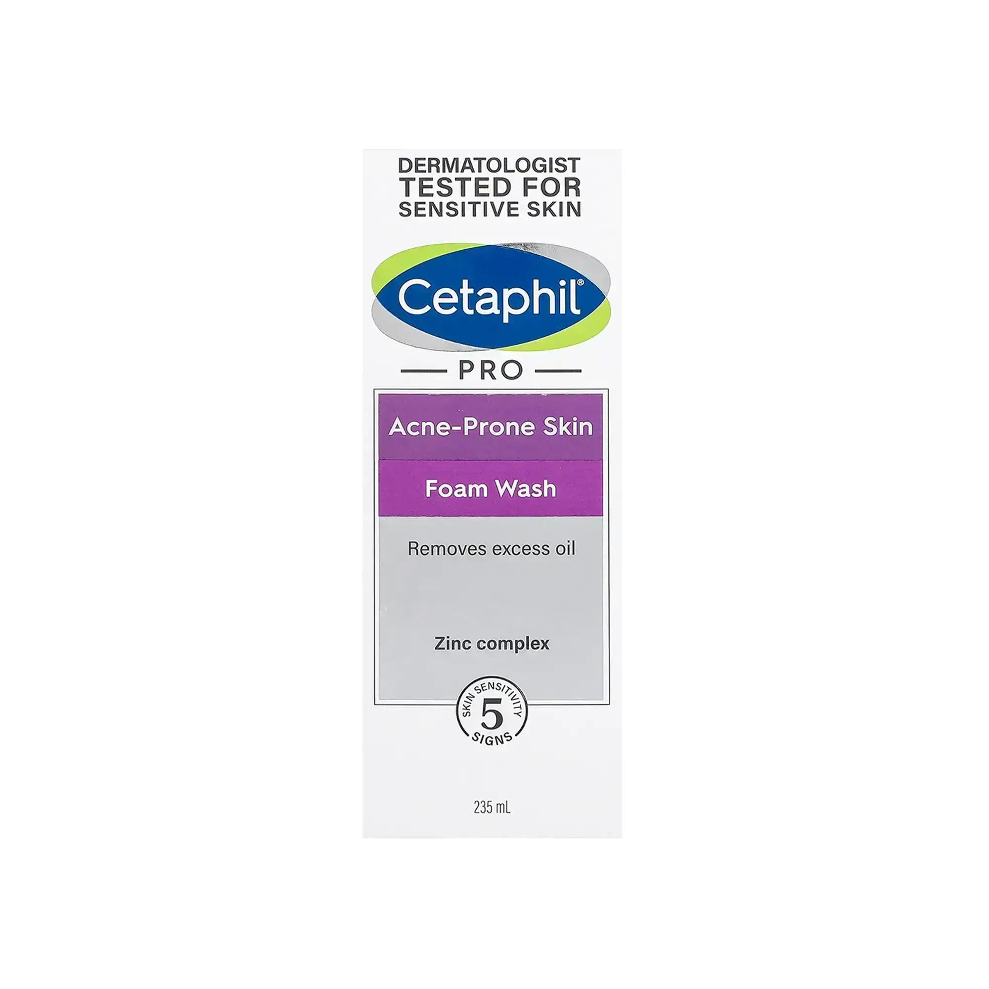 Cetaphil Pro Acne Prone Skin Foam Wash 235 ml