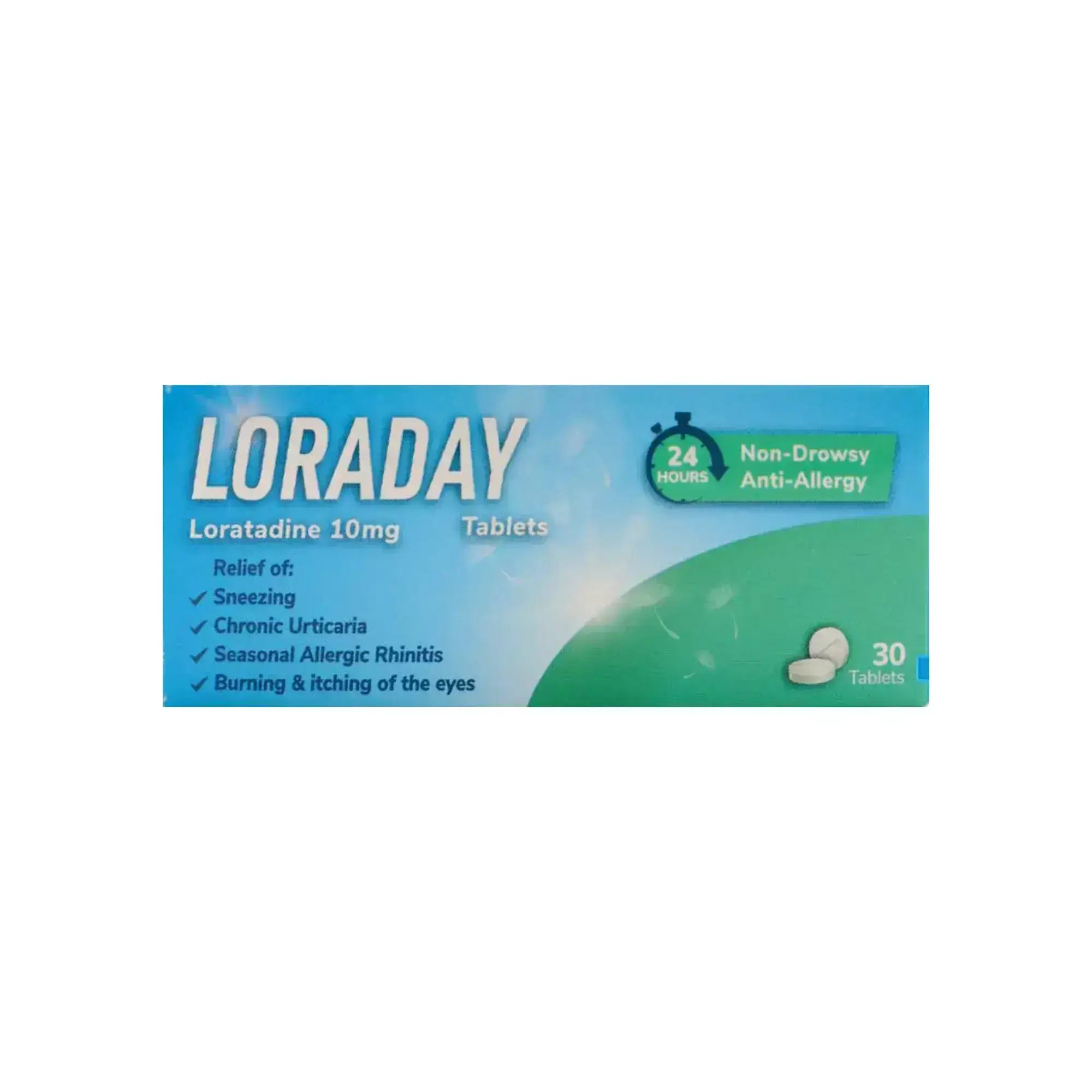 Loraday 10Mg 30 Tablets – Alsultan Pharmacy