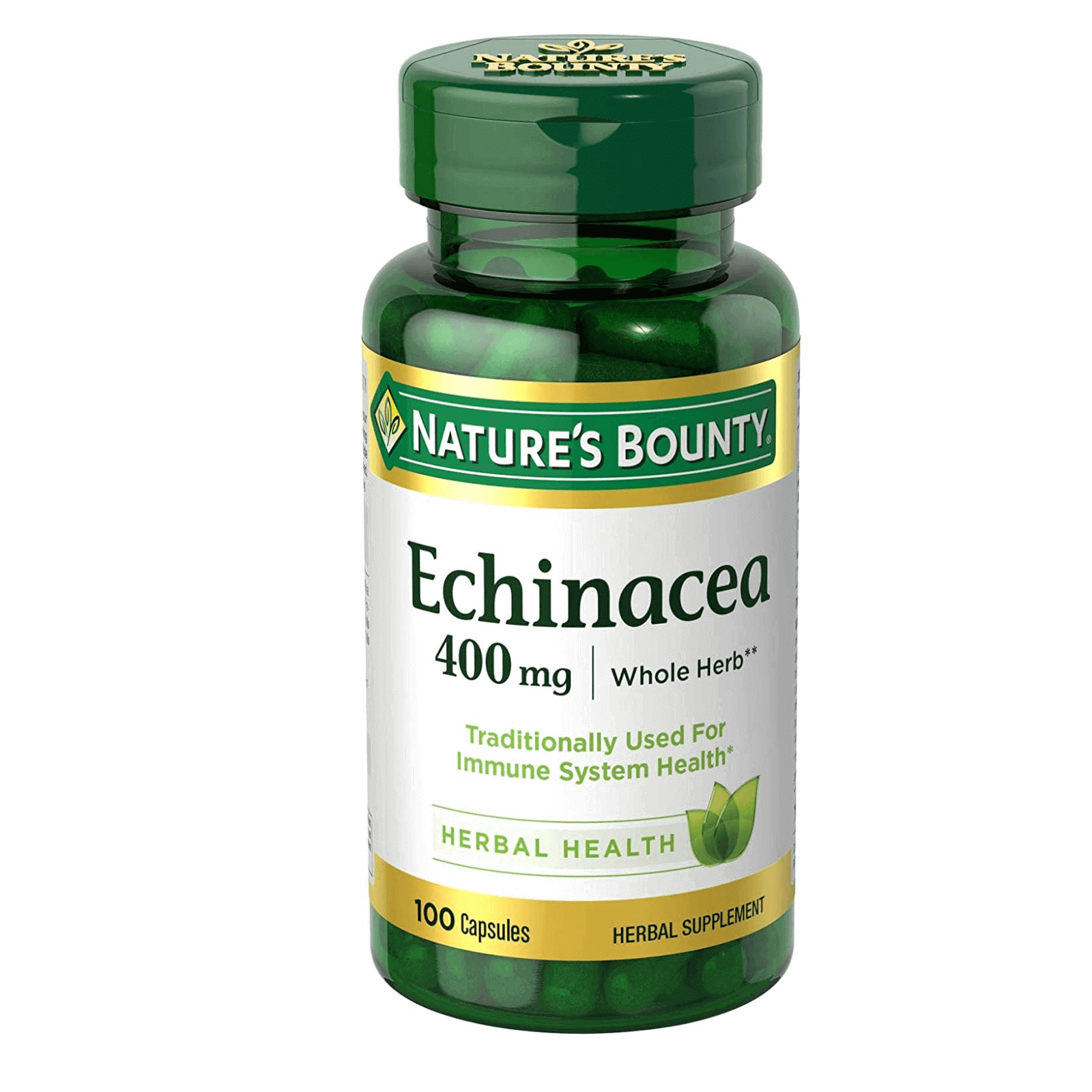 Natures Bounty Echinacea 400 mg Caps 100'S