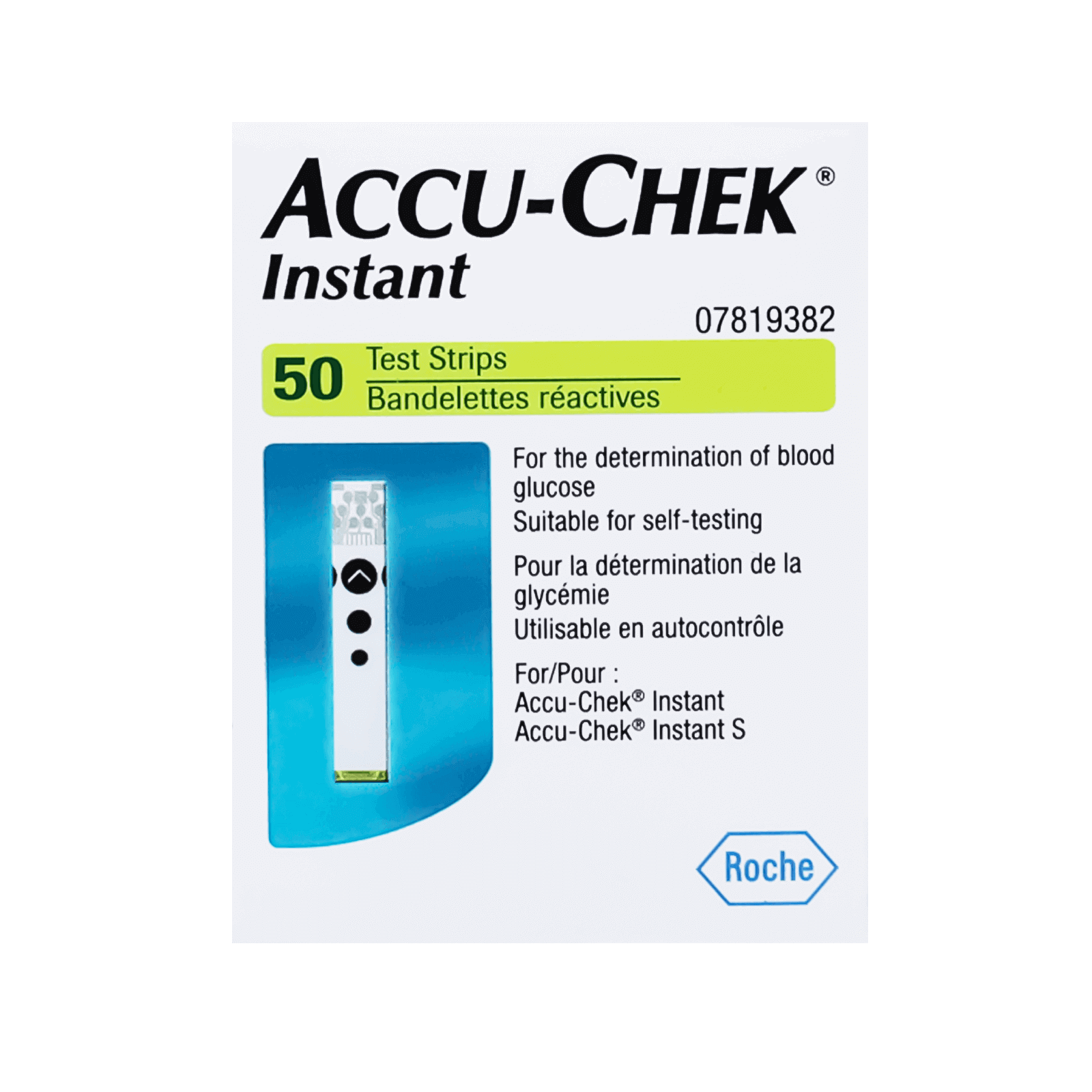 Accu Chek Instant Strips 50'S