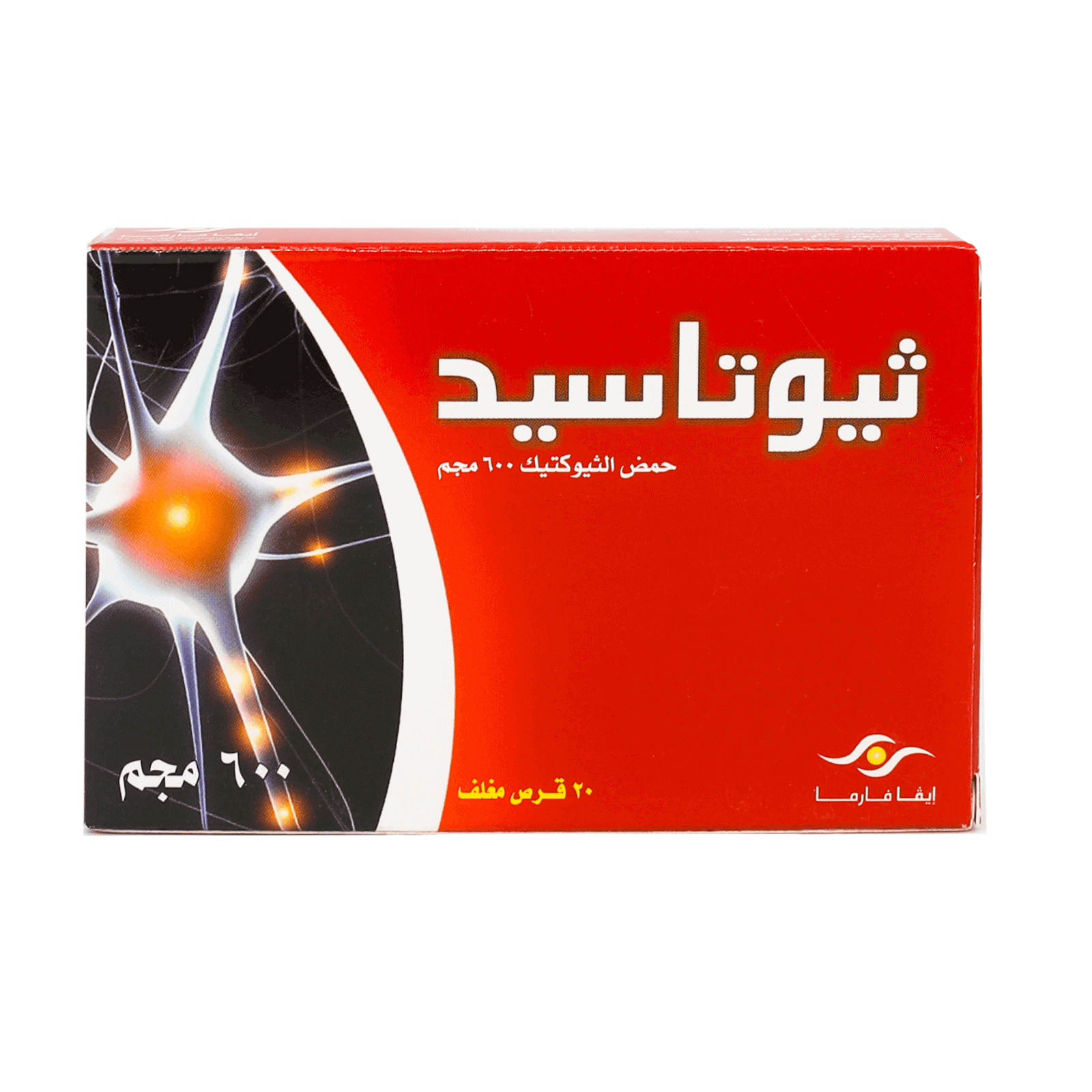 Thiotacid Tabs 600 mg 20'S