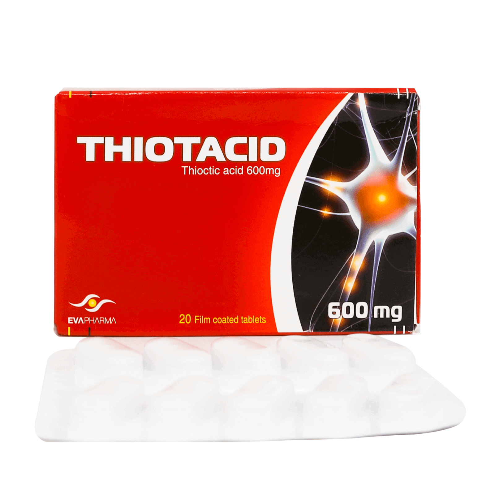 Thiotacid Tabs 600 mg 20'S