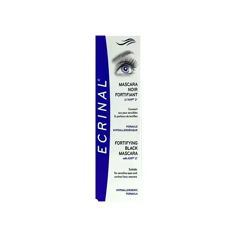 Ecrinal Black Mascara - For fragile thin Lashes