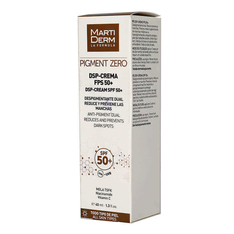 Martiderm Pigment Zero DS SPF +50 Cream 40 ml 1006