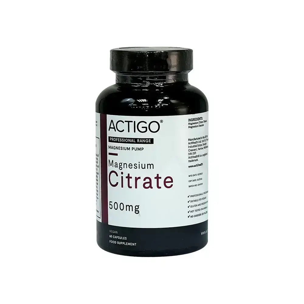 "Actigo - Magnesium Citrate for Optimal Digestive Health"