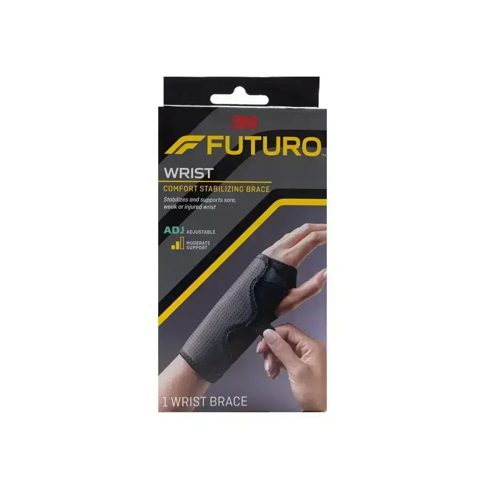 Futuro Wrist Revecible Splint Adjustable Black & Gray