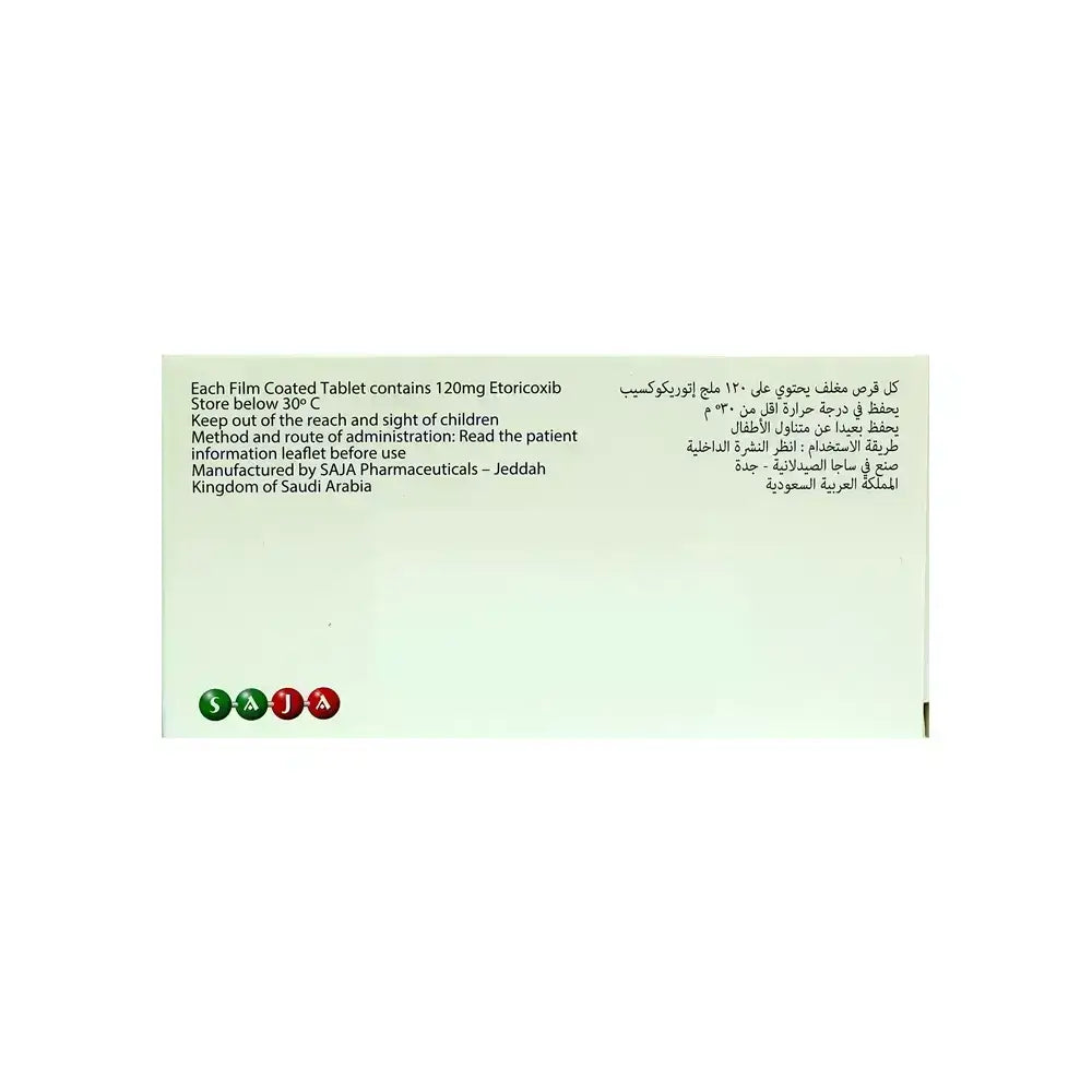 Etoxa 120 mg 7 F/C Tabs