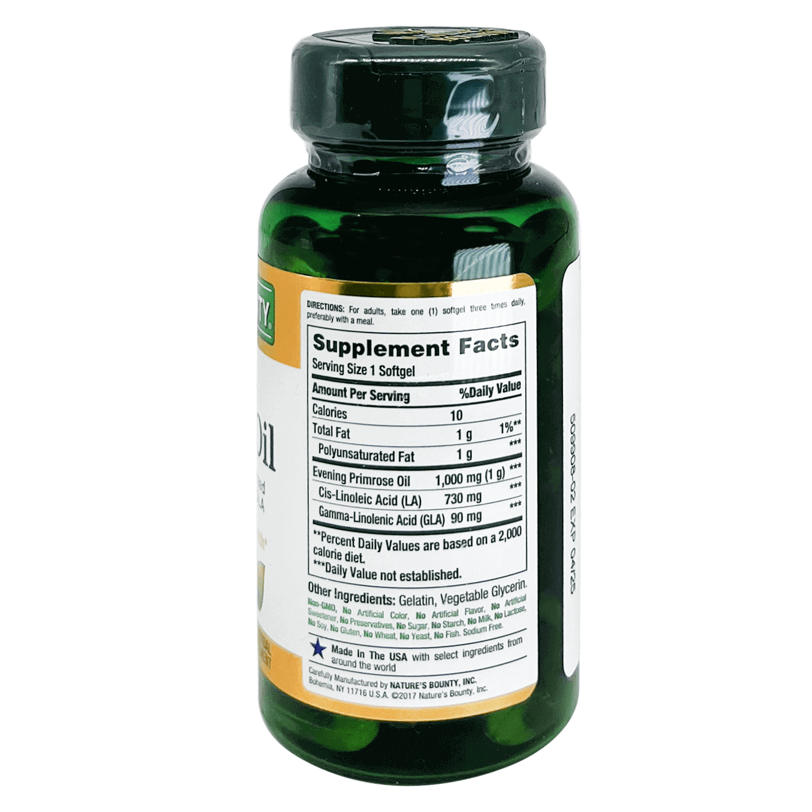 Natures Bounty Evening Primrose Oil 1000 mg Softgels 60'S