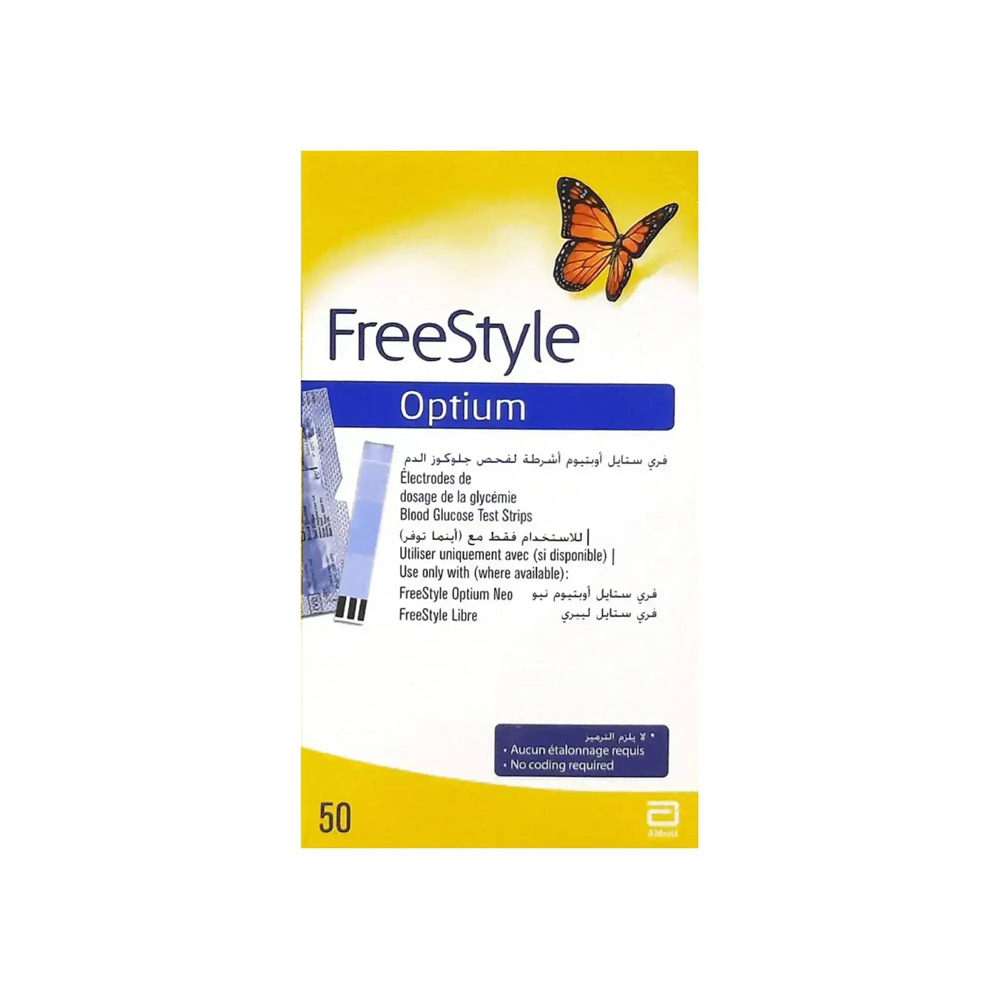 Free Style Optium 50 Strips