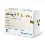 Amaryl M 2/500mg 30 Tablets