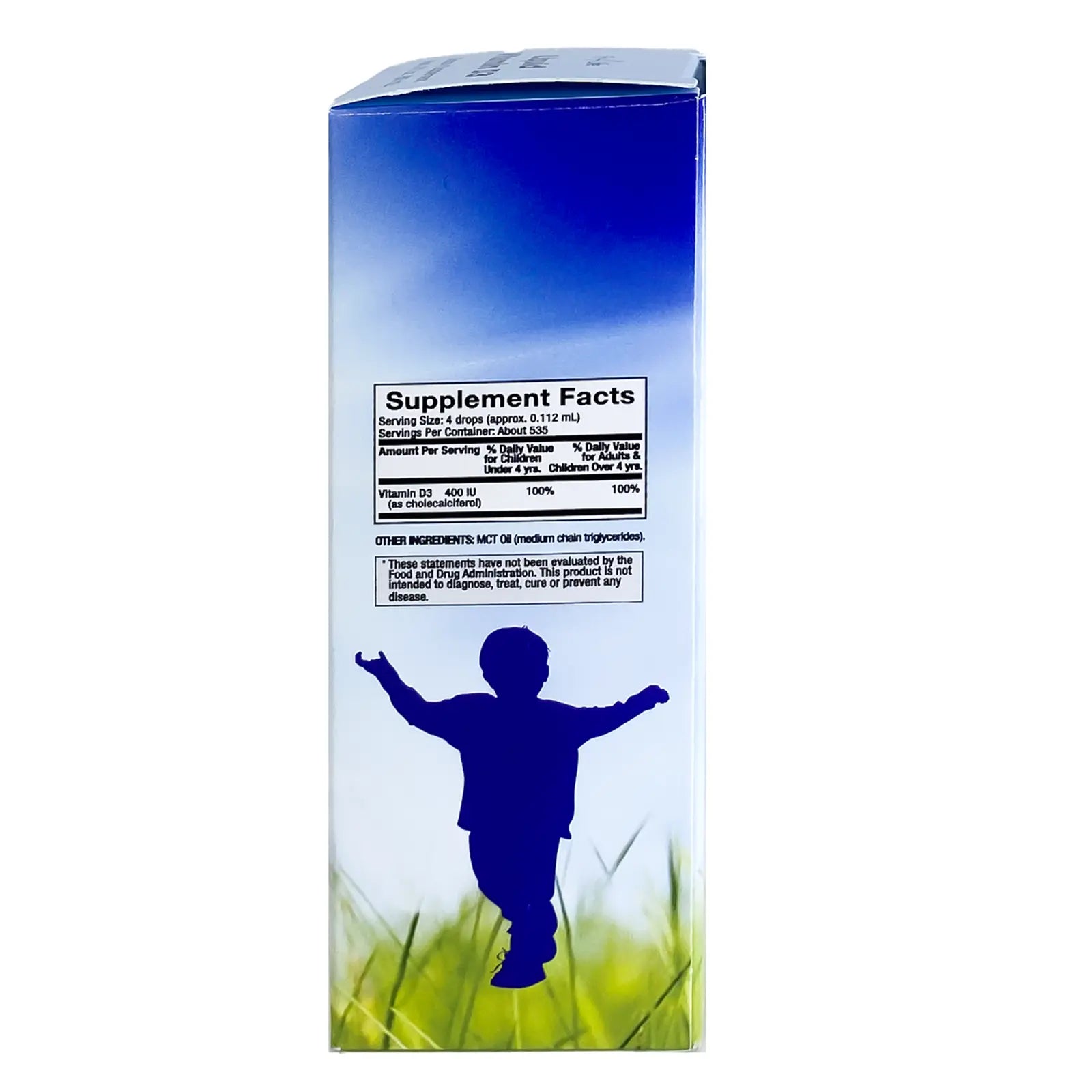 Fit 4 Life Vit D3 400 Liq Drop