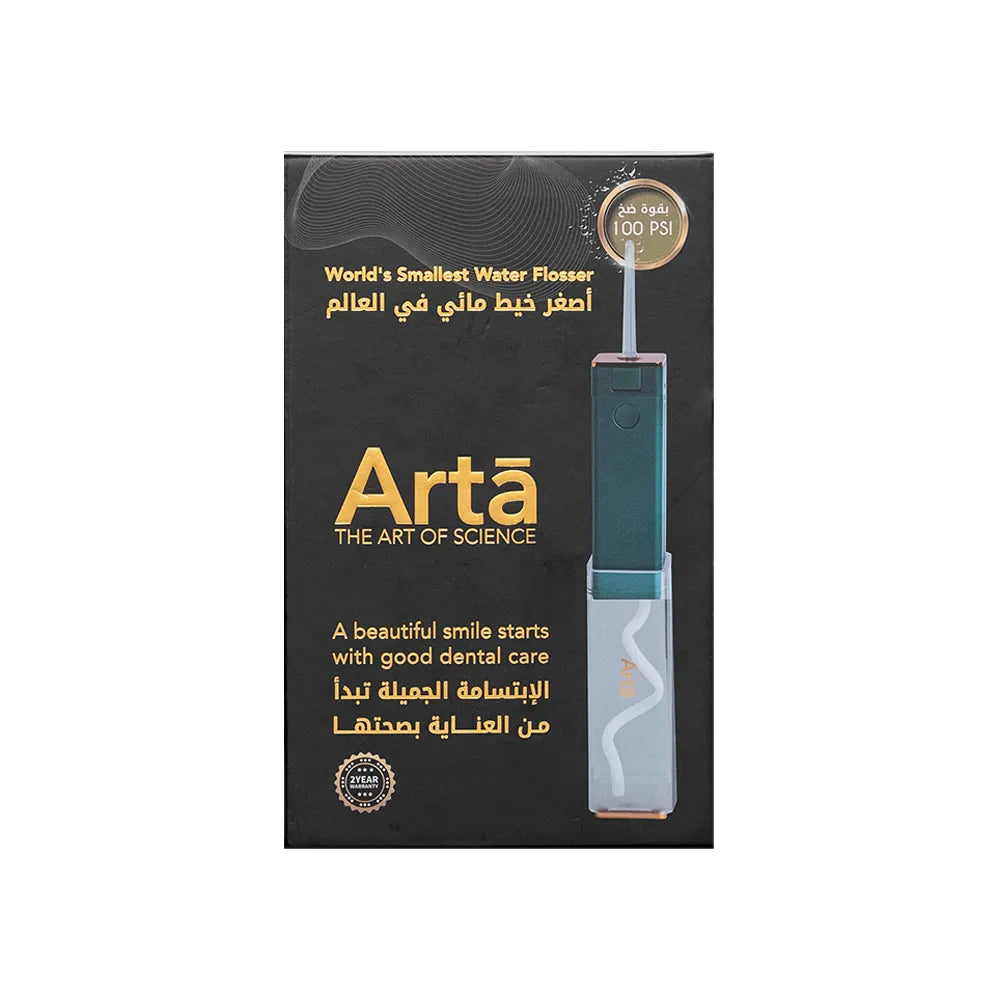 Arta Mini Water Flosser For Adults - Green